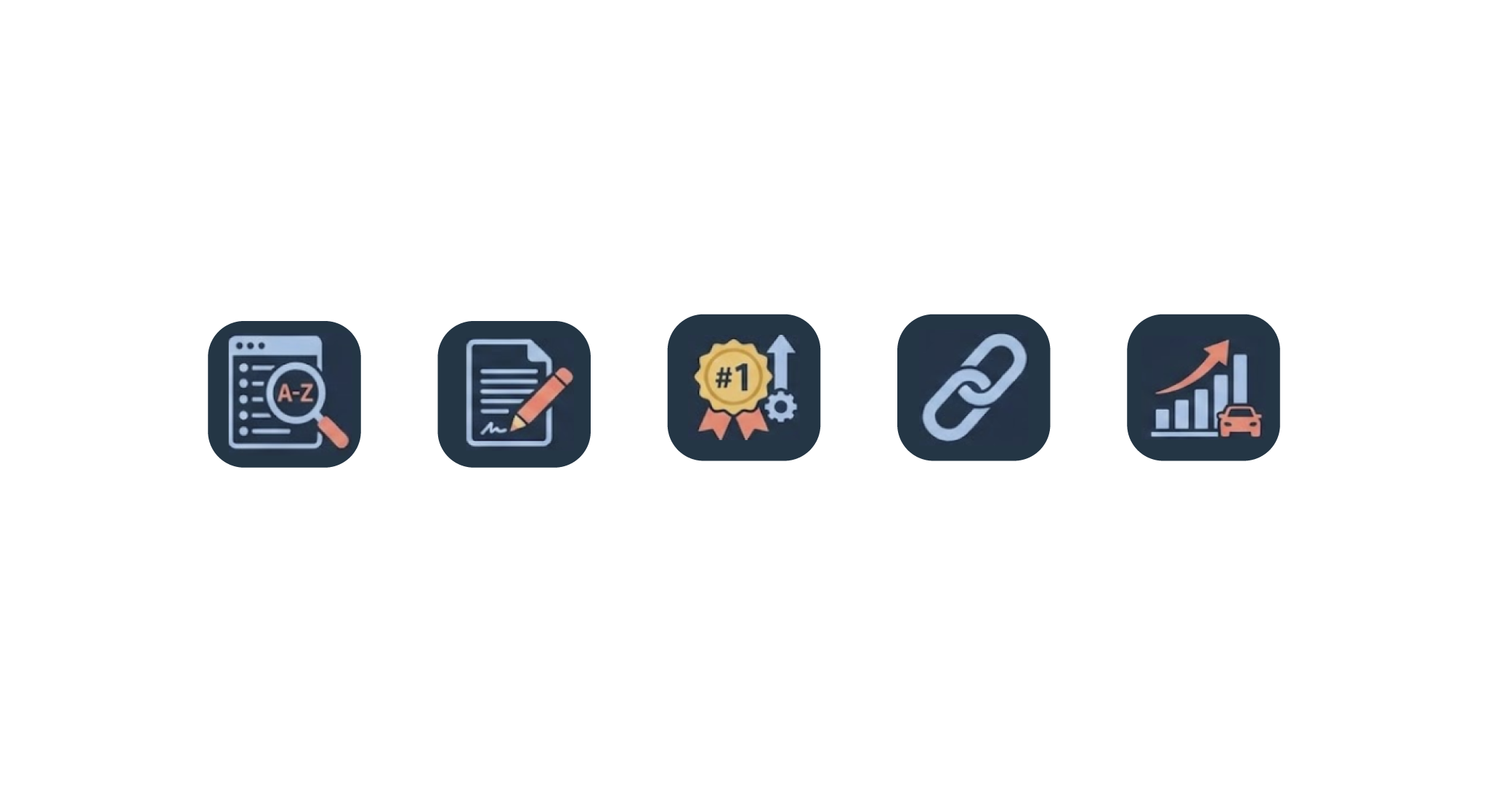 SEO Service Icons