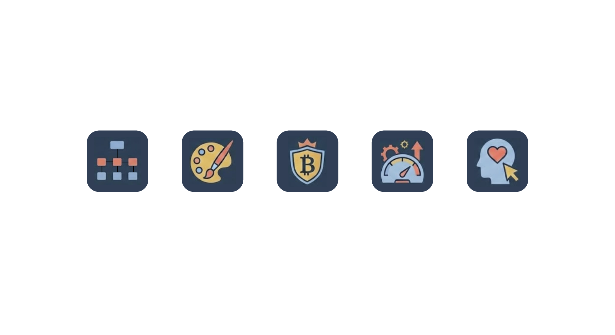 Website Design Service Icons